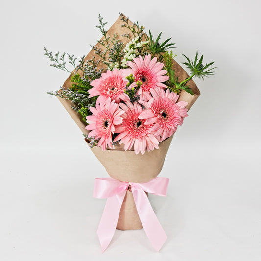 Sweet Moments Gerbera Flower Bouquet