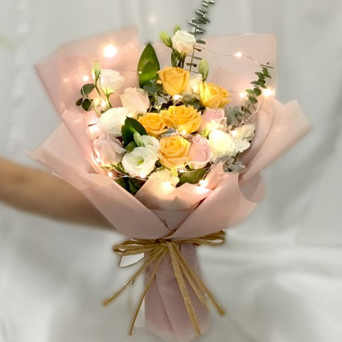 Adoring Love Bouquet with LED lights
