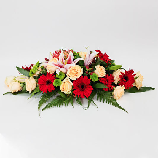 Sunshine and Smiles Table Flower Arrangement