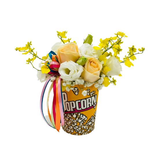 Team Salty Popcorn Flowers